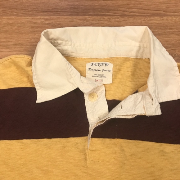 J Crew Jersey size small, long sleeve Polo Shirt - Picture 2 of 6